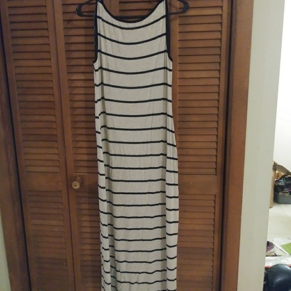 Long dress tank top style
